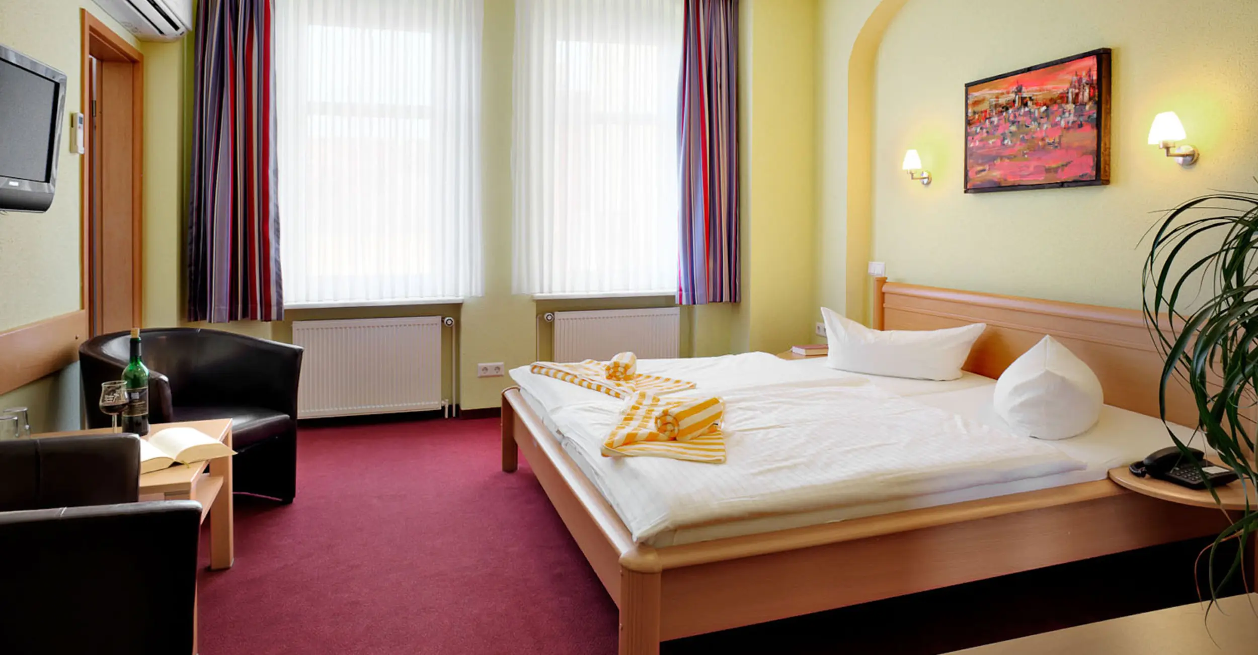 Buchung Doppelzimmer Hotel Lutherstadt Wittenberg